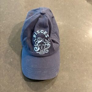 Anthropologie Navy Blue Cap
